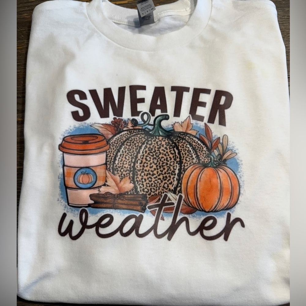 Sweater weather graphic tee